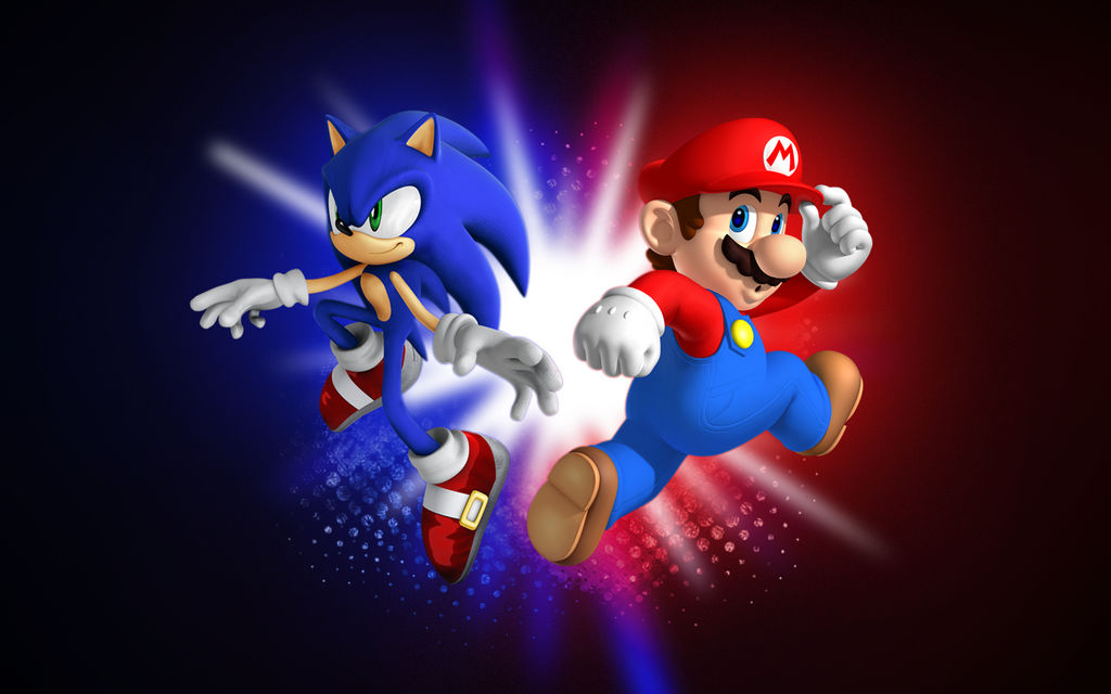 sonic mario CC BY Nextgenify