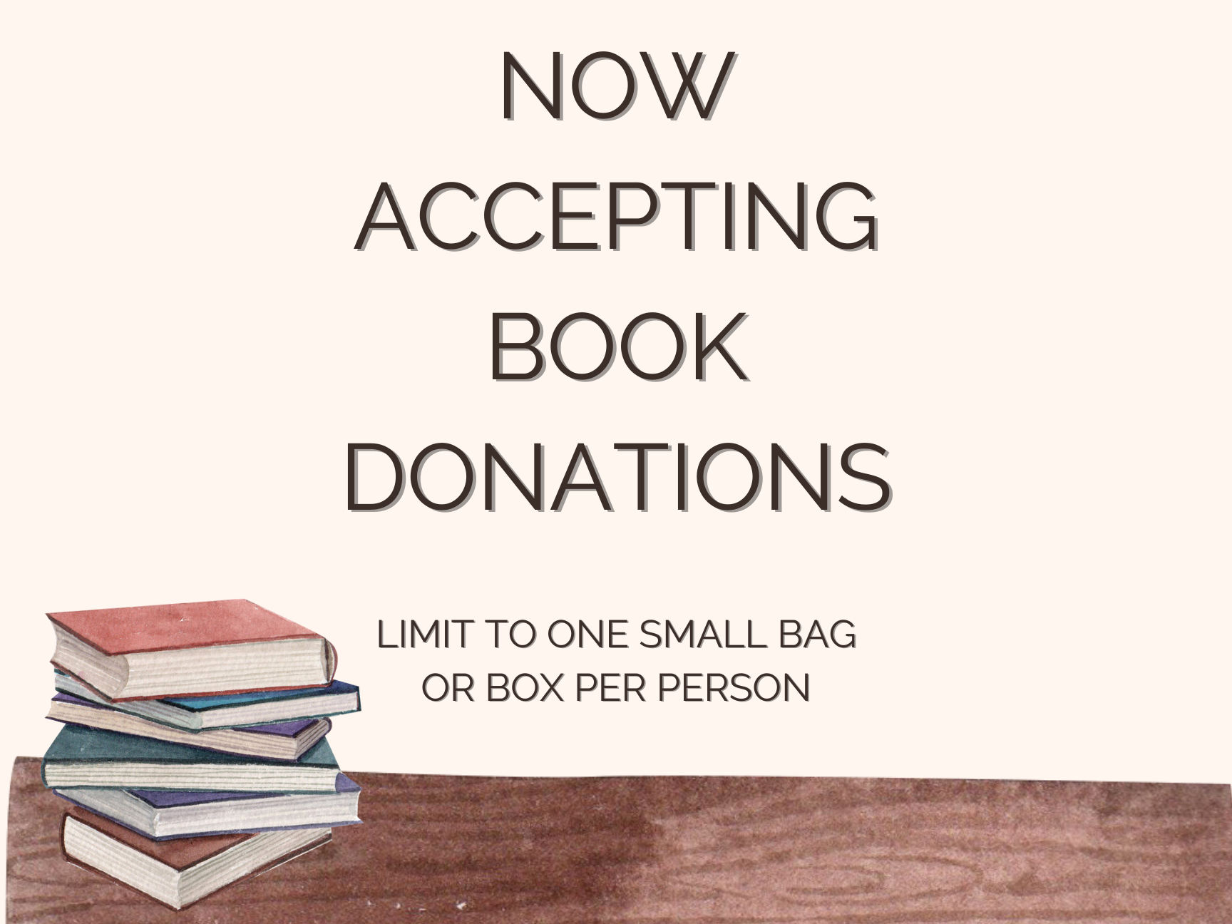 book donations